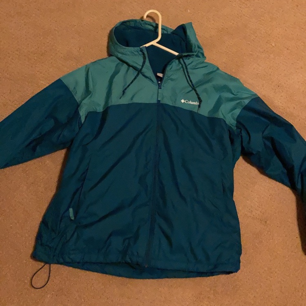 medium columbia rain jacket